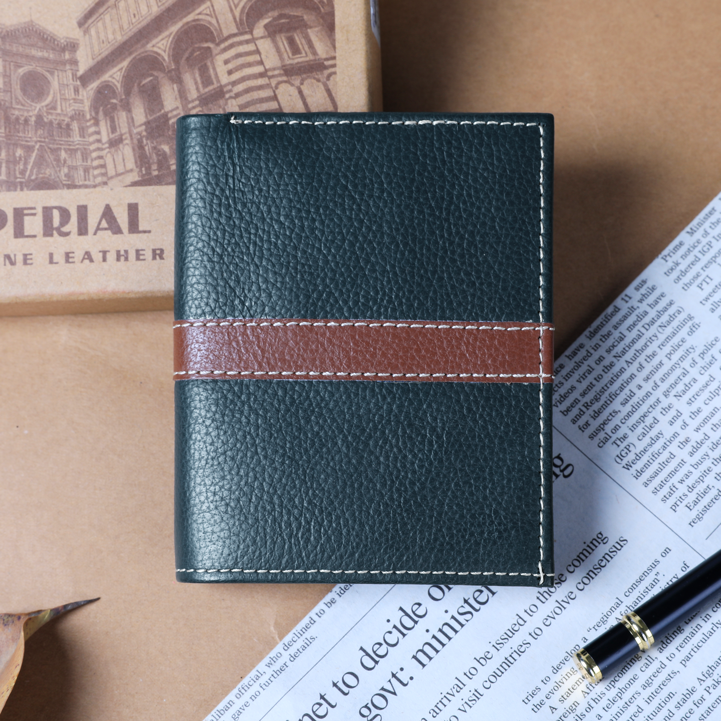 Premier Quality Blue Wallet For Men