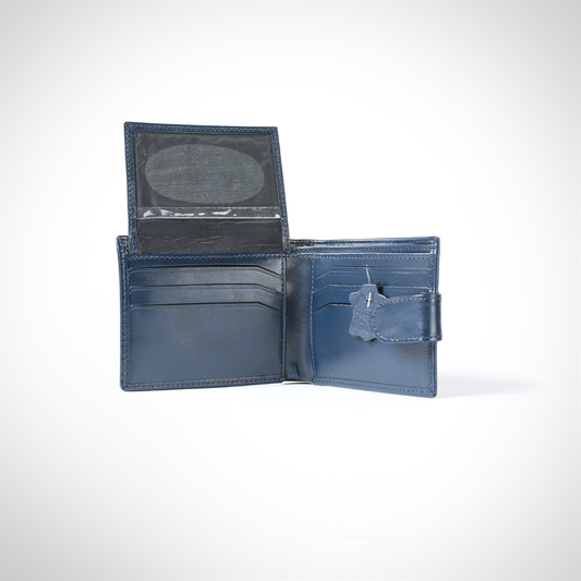 Premier Quality Blue Leather Wallet For Men