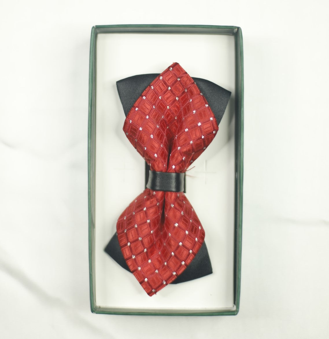 Very Beautiful And Handsome Men's Bow Tie - Red